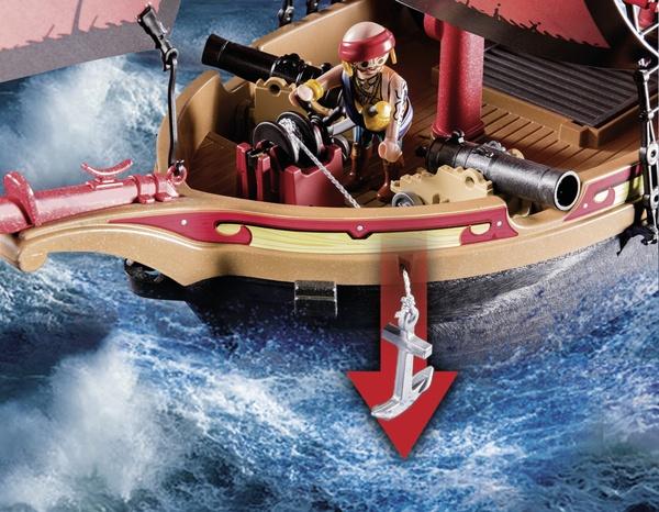 Produktbild Playmobil Totenkopf-Kampfschiff (70411, Playmobil Pirates)