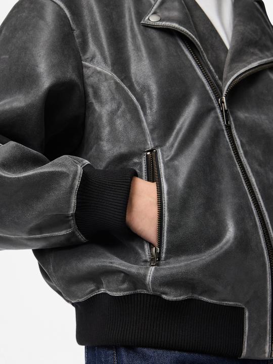 Actual product image Pieces PCFEMMA Lederjacke (S)