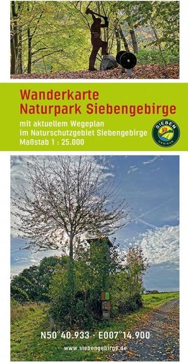 Immagine prodotto Mappa escursionistica Parco Naturale Siebengebirge 1:25.000 25000