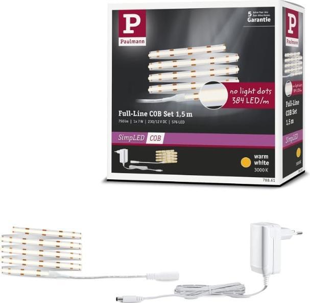 Actual product image Paulmann SimpLED COB Stripe Set (Warm white, 150 cm, Indoor)