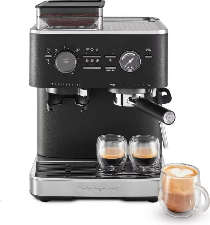 Image du produit KitchenAid 5KES6551EBK Siebträgermaschine mit Mahlwerk