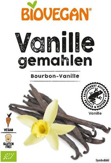 Produktbild Biovegan Vanille gemahlen Bio (5 g)