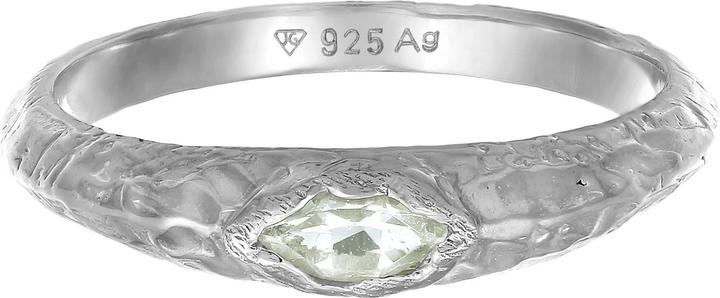 Produktbild Haze & Glory Ring Amethyst Hellgrün Raue Struktur 925 Sterling Silber (52, 925 Silber)