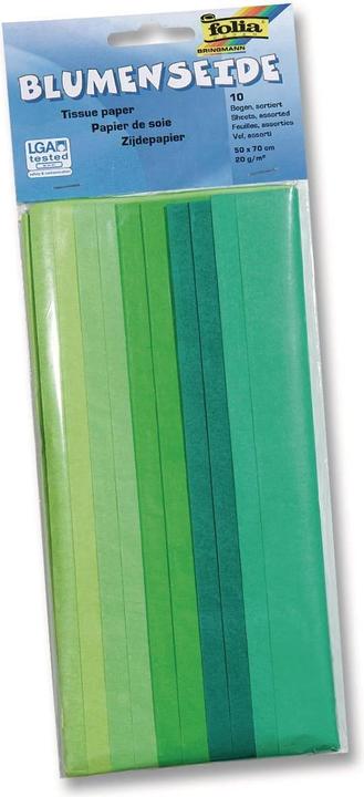 Image du produit Folia Mélange de papier de soie ton sur ton (20 g/m², 10 x)