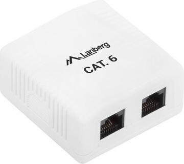 Immagine prodotto Lanberg OU6-0002-W Presa RJ-45 Bianco