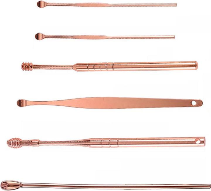 Actual product image JTI Ear cleaning set - rose gold