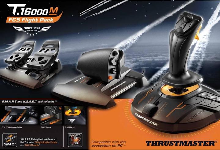 Immagine prodotto Thrustmaster T.16000M FCS Flight Pack (PC)