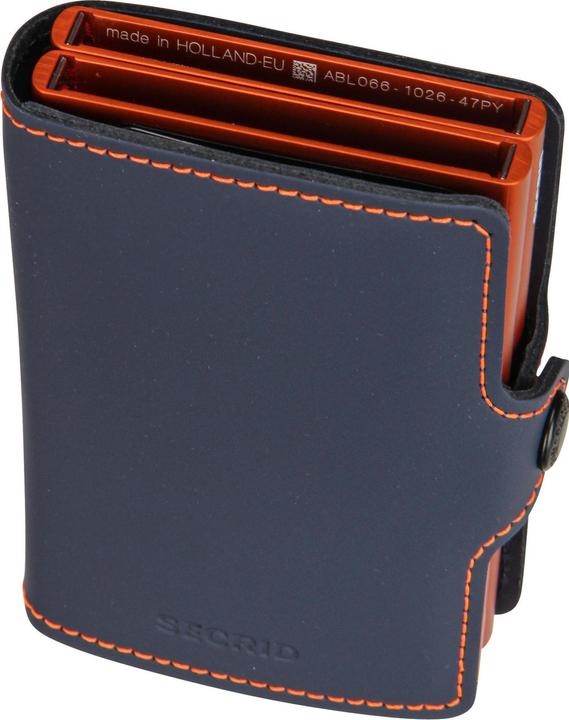 Produktbild Secrid Twinwallet MATTE night blue-orange