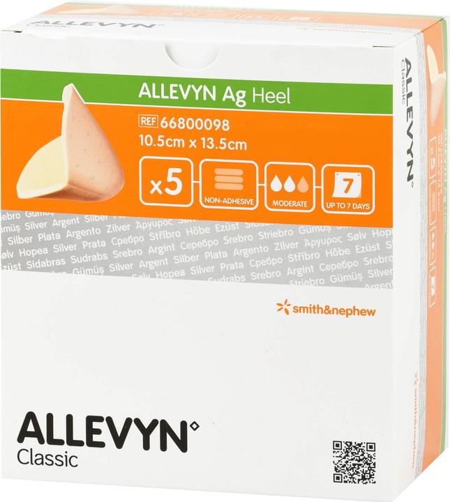 Produktbild Allevyn Ag Heel Fersenverband, 5 St VER