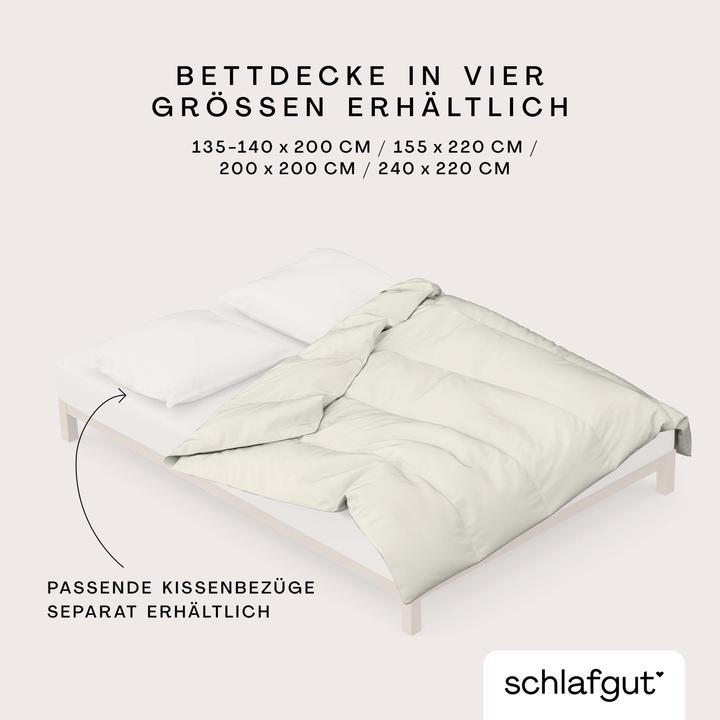 Immagine prodotto schlafgut Woven Satin (Copripiumino, 140 x 200 cm)