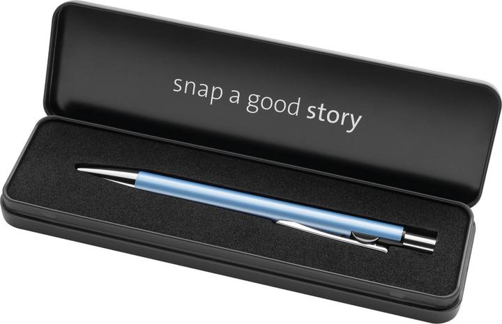 Image du produit Pelikan Stylo à bille Snap Metalic K10 bleu givré dans un étui (Bleu givré, Bleu, 1 x)