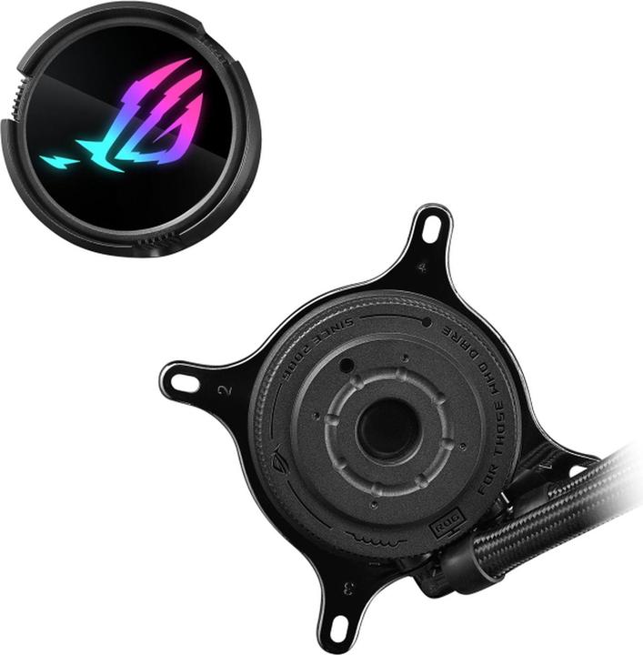 Actual product image ASUS ROG STRIX LC III 240 ARGB