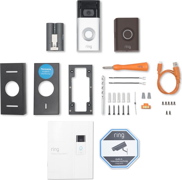 Actual product image Ring Video Doorbell 2 (App, Wi-Fi, Wireless, Cable)