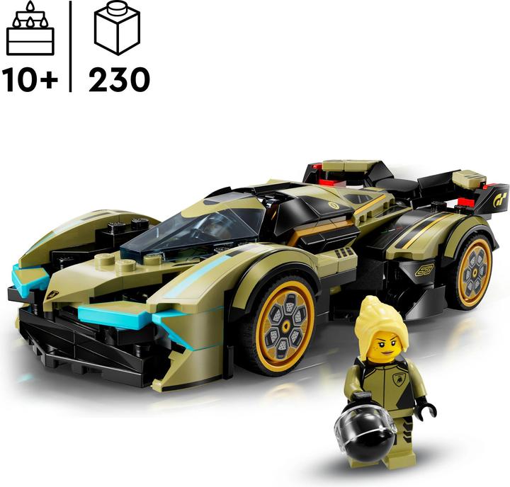 Image du produit LEGO 76923 Lamborghini Lambo V12 Vision GT Supercar (76923, LEGO Speed Champions)