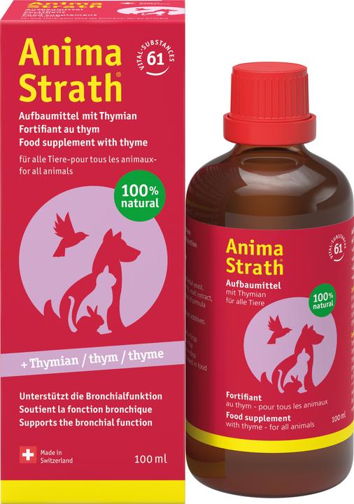 Actual product image Anima-Strath Aufbaumittel mit Thymian (Dog, 100 ml)