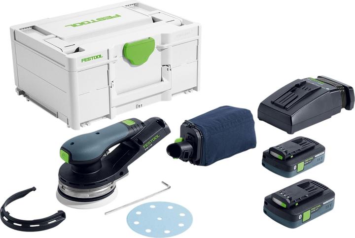 Immagine prodotto Festool Levigatrice rotorbitale a batteria ETSC 2 125 4.0 I-Plus (Levigatrici rotorbitali)