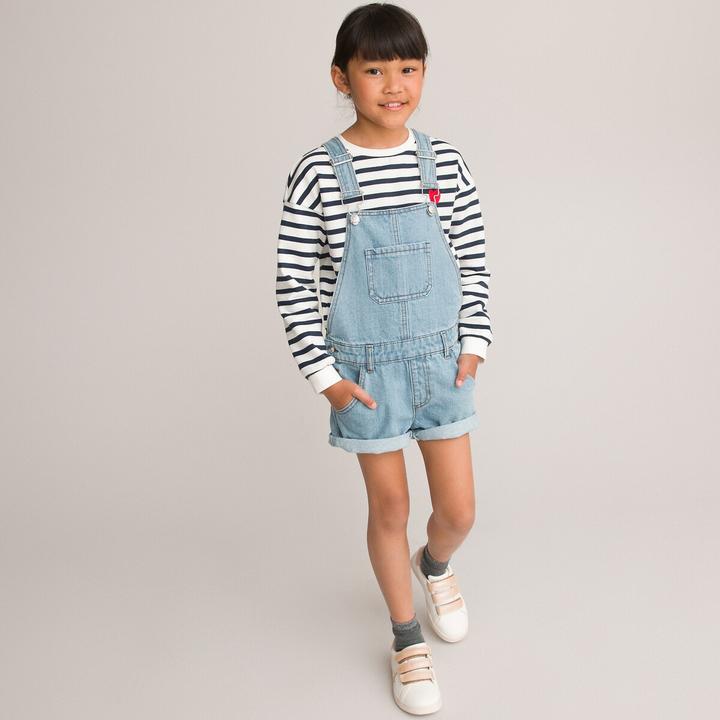 Immagine prodotto La Redoute Collections Salopette corta in denim (110)
