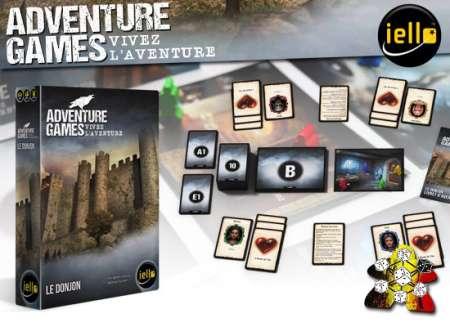 Produktbild Iello Familienspiel Adventure Games: Le Donjon (Französisch)