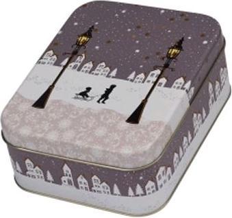 Produktbild Gawol Keksdose Eckig Silent Night 14,7x11,5x5,7 cm