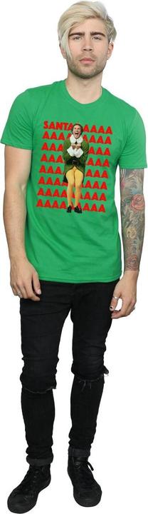 Produktbild Elf Buddy Santa Scream TShirt (XXL)