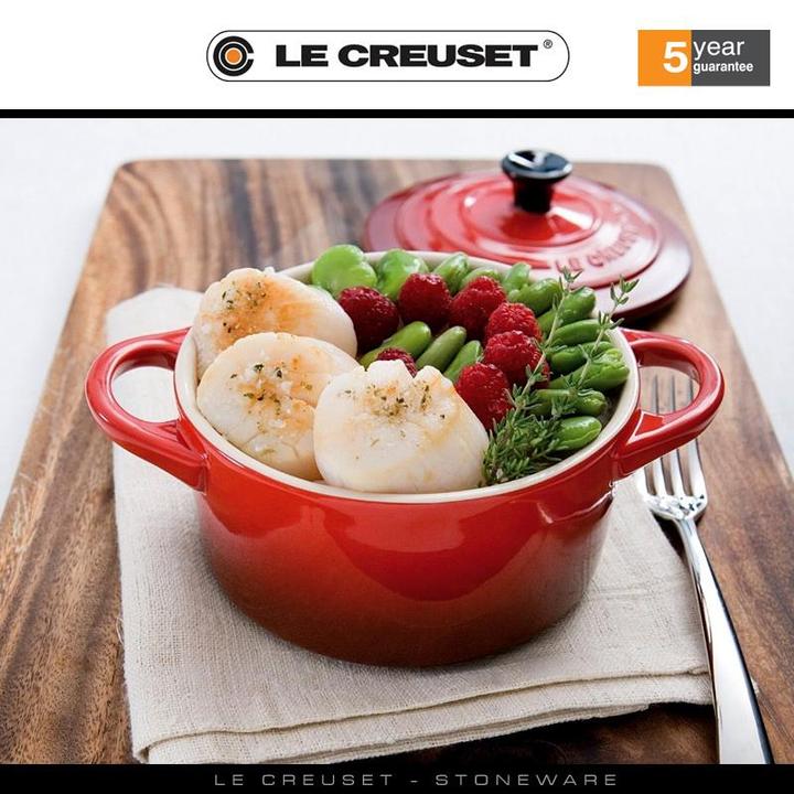 Productafbeelding Le Creuset Mini Cocotte Set van 4 "Kersenrood