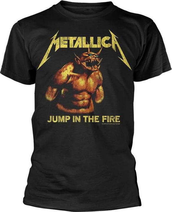 Metallica Jump In The Fire Vintage TShirt (M)