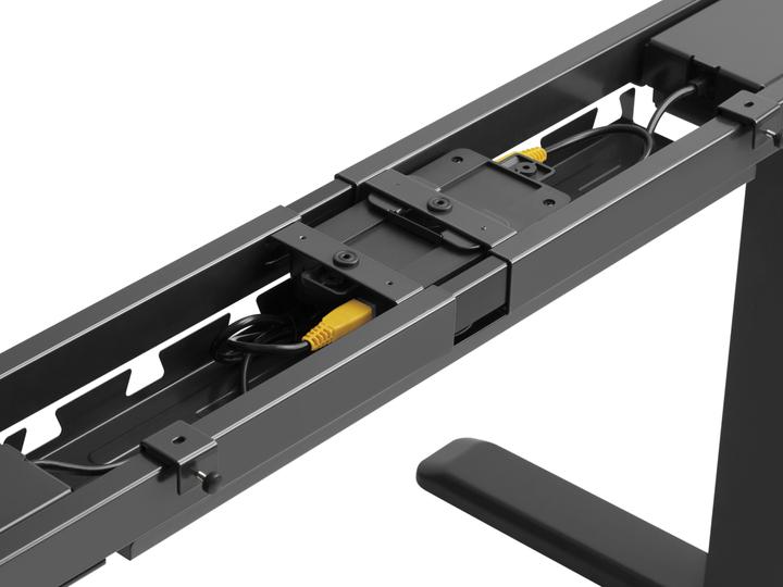 Actual product image equip ERGO Electric sit-stand table frame Double motor