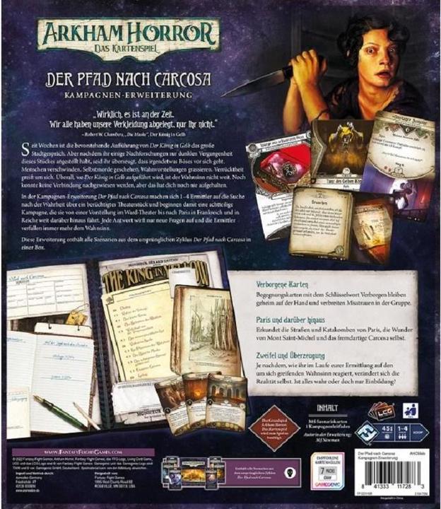 Produktbild FFG Arkham Horror: Der Pfad nach Carcosa (Deutsch)