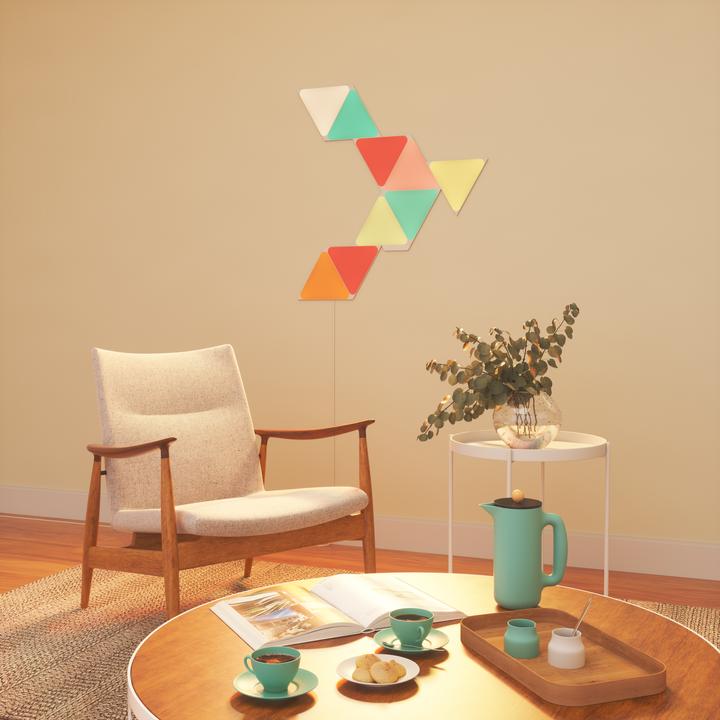 Productafbeelding Nanoleaf Vormen Driehoeken Slimmer Kit (100 lm)