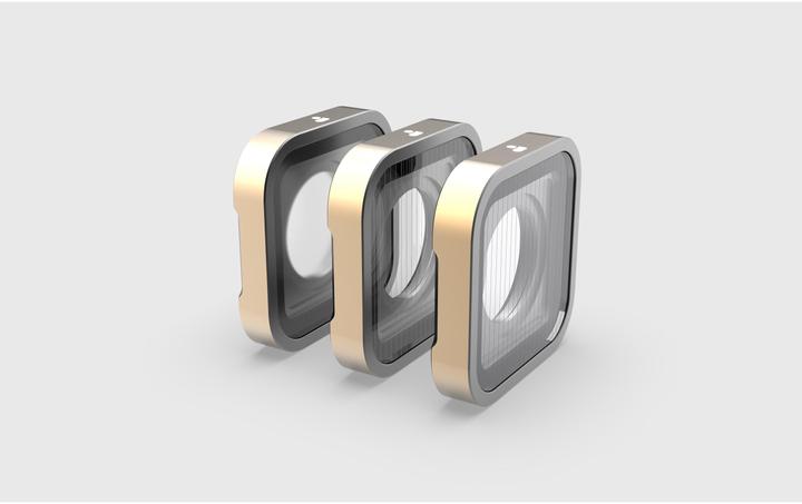 Actual product image PolarPro GoPro Hero 9, 10 & 11 3-Pack Mist(1/4), BlueMorphic and SilverMorphic (32.40 mm, Effect filter, 32.40 mm)