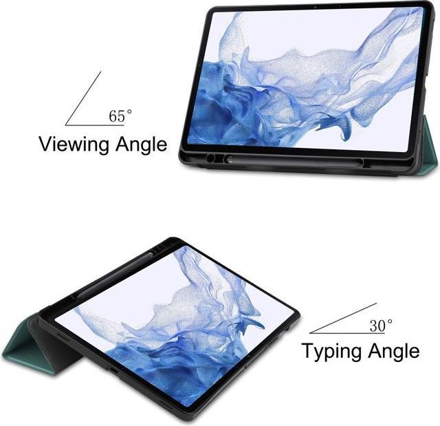 Image du produit MU Classic Étui en cuir pliable trois fois (Galaxy Tab S8)