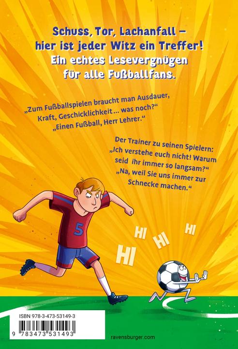 Image du produit Ravensburger Auf den Rasen, fertig, los! Die besten Fussballwitze (Allemand, Tran thaïlandais, Pascal Nöldner, 2024)