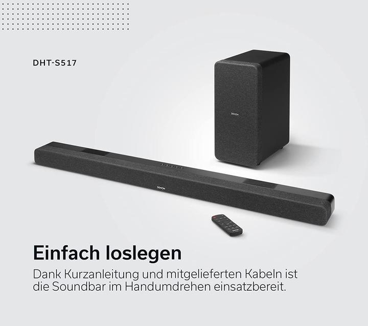 Produktbild Denon DHT-S517 (150 W, 3.1.2 Kanal)