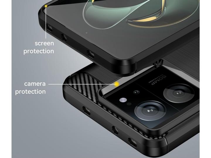 Immagine prodotto Screenguard Xiaomi 13T Pro Cover Carbon Brushed Soft TPU (Xiaomi 13T Pro)