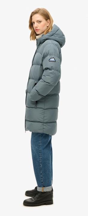 Actual product image Superdry HOODED SPORTS PUFFER MID JKT Dames Jas - Maat M (12)