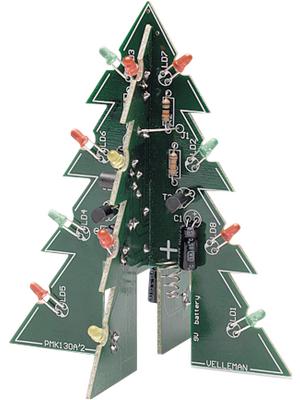Actual product image Whadda Kit Christmas tree with flashing LEDs (Various)