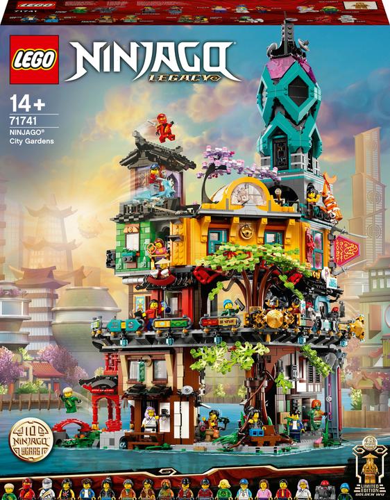 Actual product image LEGO Die Gärten von NINJAGO City (71741, LEGO Ninjago, LEGO Rare Sets)
