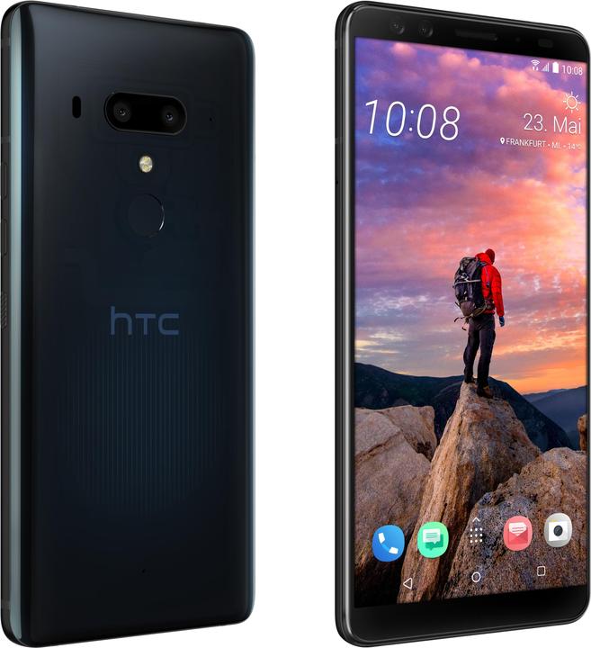 Produktbild HTC U12+ (64 GB, Translucent Blue, 6", Hybrid Dual SIM, 12 Mpx, 4G)