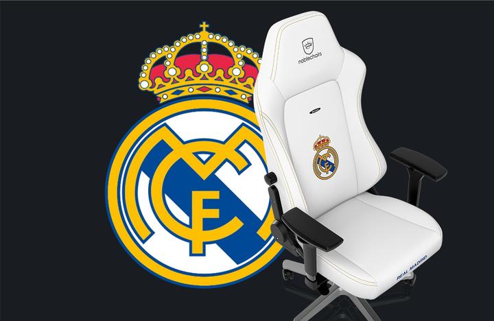 Image du produit noblechairs Chaise de jeu HERO - Edition Real Madrid
