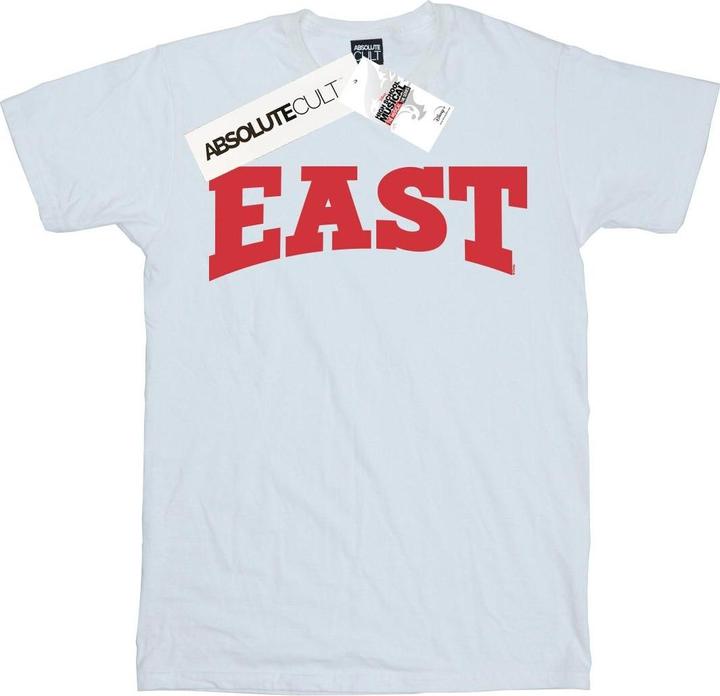 Actual product image Disney Womens/Ladies High School Musical The Musical East High Cotton Boyfriend T-Shirt (XXL)