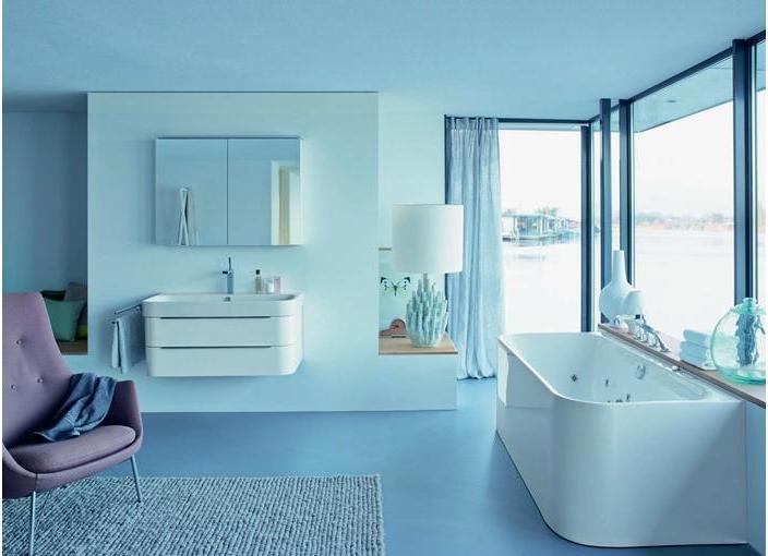 Image du produit Duravit Porte-serviettes KARREE 2 bras, mobile chromé