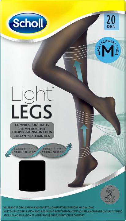 Produktbild Scholl Light LEGS Strumpfhose 20 den schwarz Grösse M