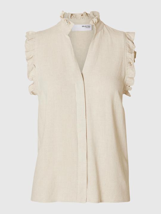 Produktbild Selected Femme Slfviva Sl Ruffle Top Noos (40)