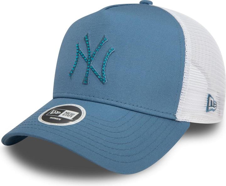 Produktbild New Era Damen Trucker Cap - Rhinestone Ny Yankees Faded