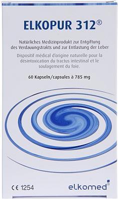 Produktbild Elkopur 312 Entgiftung des Verdauungstraktes und Leber (60 Stück, Kapseln)