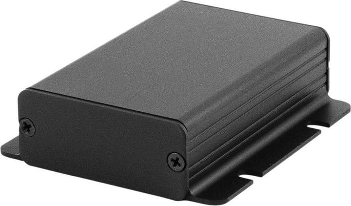 Image du produit Hammond Gehäuse mit integrierten Flanschen, Aluminium-Strangpressprofil, 80x74x22.93mm, Schwarz, eloxiert (Boîtier)