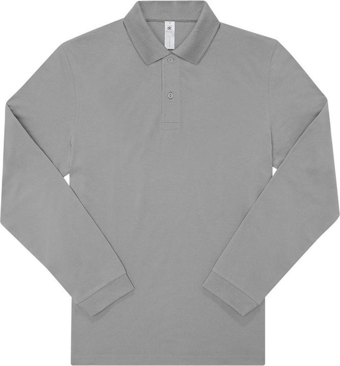 Actual product image B&C Mens My Long-Sleeved Polo Shirt (5XL)