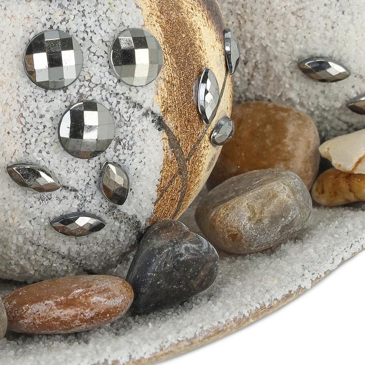 Image du produit Relaxdays Porte-bougies à chauffe-plat (38 x 14 x 7 cm)