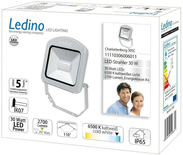 Image du produit Ledino Projecteur LED Charlottenburg (2700 lm, IP65)
