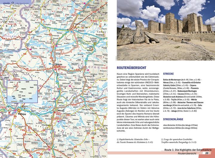 Actual product image Wohnmobil-Tourguide Südspanien: Andalusien plus Extremadura und Kastilien-La M (German, Silvia Baumann, 2023)